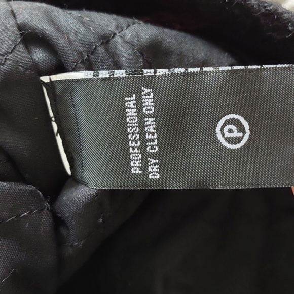 NWT Jones New York Medium Black Wool Blend Asymmetrical Zip Coat - Picture 16 of 16